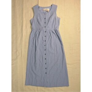 Kathie Lee vintage blue dress
